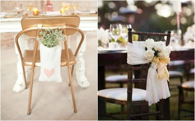 boda decoración sillas wedding chairs decoration ideas