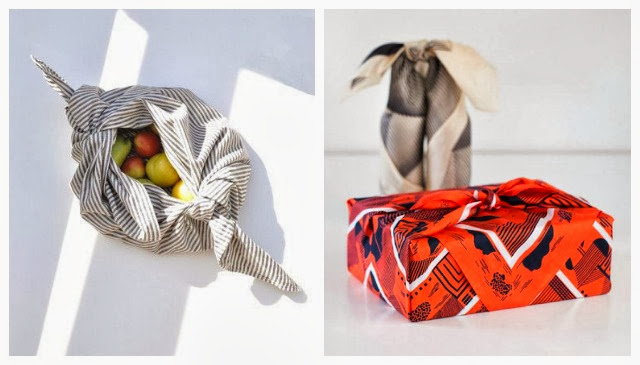 envolver regalos de una forma original y divertida furoshiki