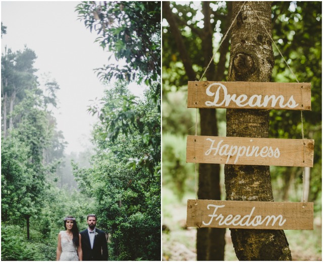 boda bosque tenerife rustic chic editorial shooting forest inspiration