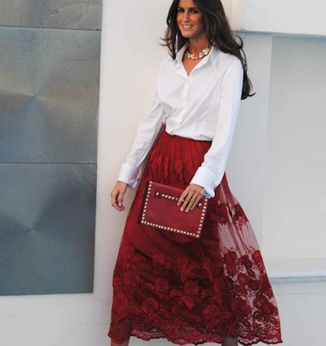 falda midi skirt look invitada boda blog atodoconfetti 