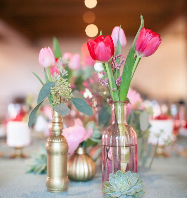 tulipanes flor boda invitación ramo bouquet centro mesa decoración ideas corona boutounniere