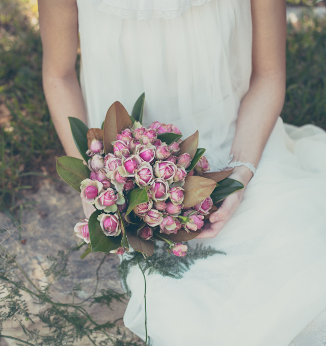 flores boda ramos ideas invitada corona diadema kiwo chitina rosas lavanda