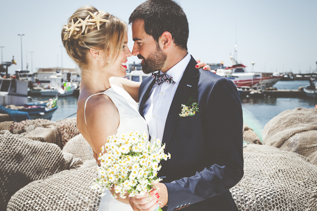 boda marinera alicante estrella mar recogido trenza barco navy wedding