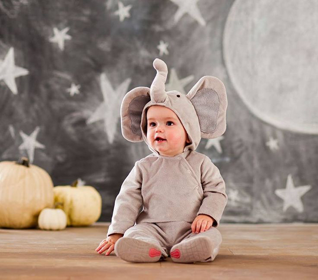 disfraz halloween bebes baby dancy dress costume ideas originales divertidos carnaval elefante oso mofeta reno up bruja