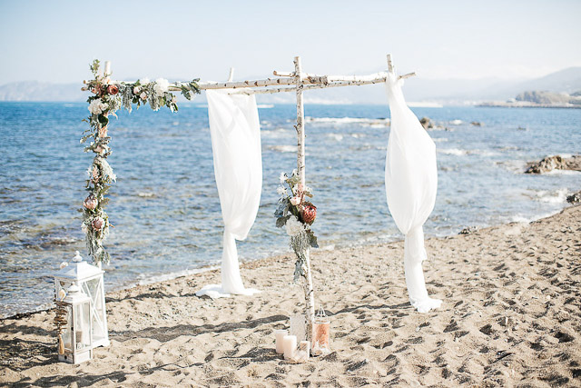 boda bohemia boho estilo sytled shoot novia chic beach playa