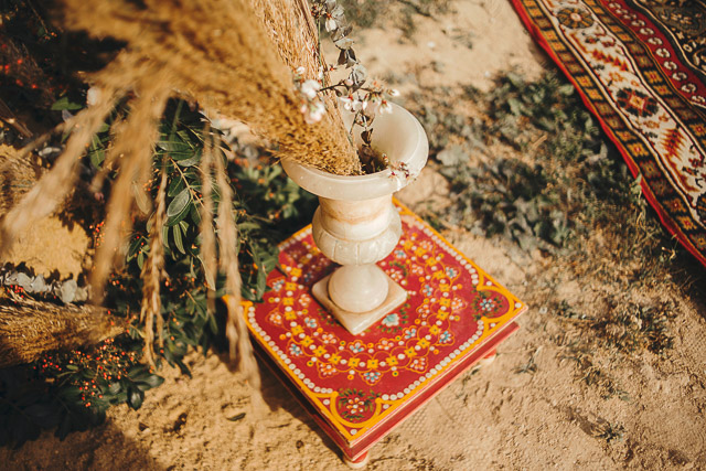 boda bohemia peonias folk alfombras decoración boho