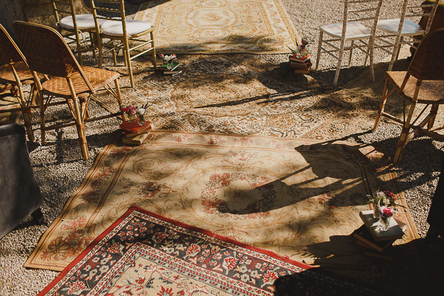 alfombras kilim tapices decoracion boda ideas bohemio folk industrial