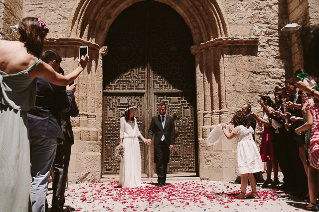 boda blog novia vestido laure sagazan ciudad real boho wedding a todo confetti