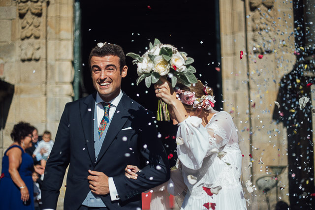galicia boda novia vestido alberta ferretti wedding dress bridal lagar pintos