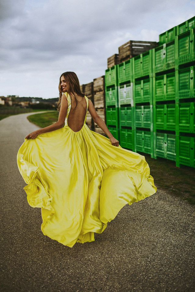 vestido amarillo invitada boda perfecta blog a todo confetti yellow dress