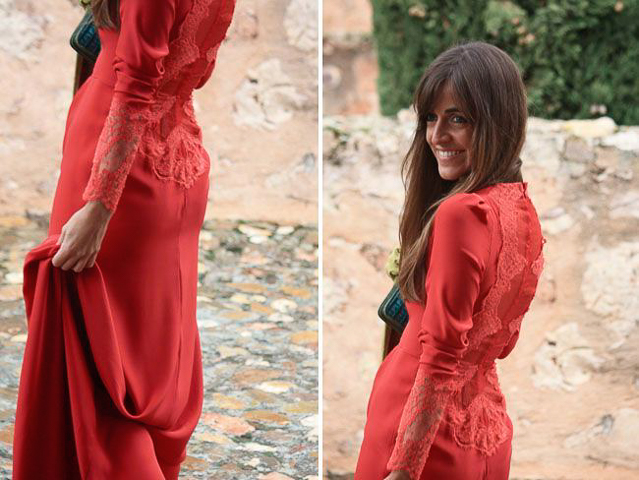 vestido rojo fiesta boda invitada perfecta blog atodoconfetti red dress