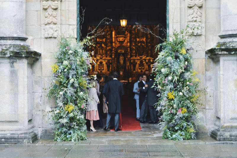 boda galicia pazo santa cruz vestido novia duyos