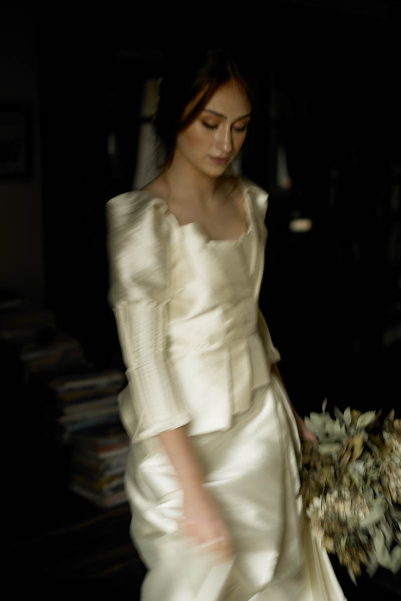 vestido novia romantico especial sara lage galicia