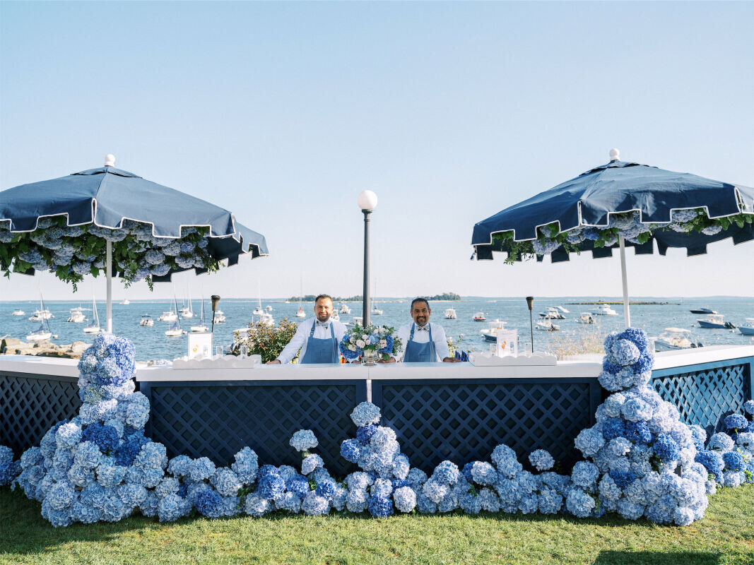 hortensias azul boda decoracion decor wedding