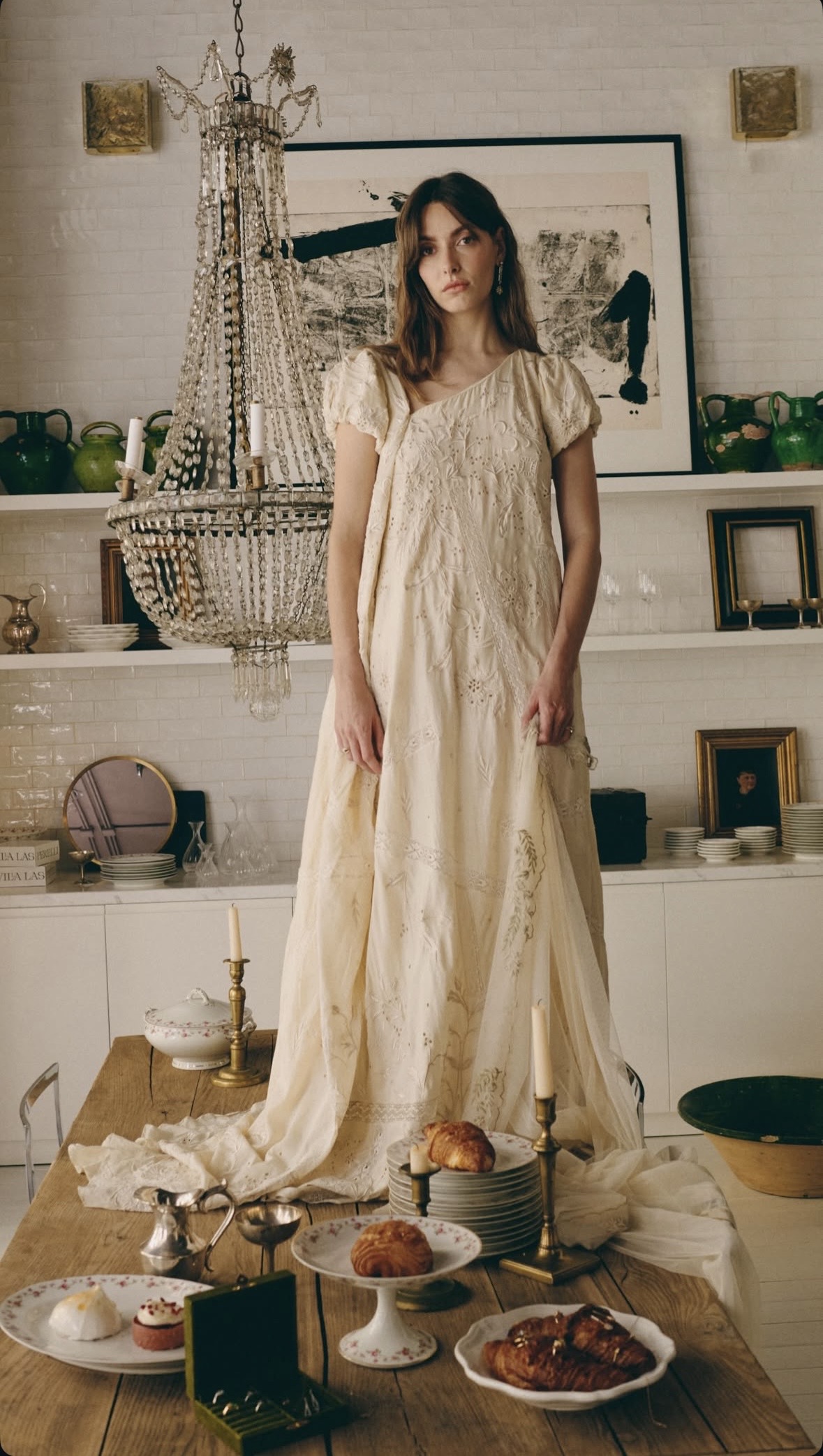 joyas vintage novia anillo pendientes antiqua