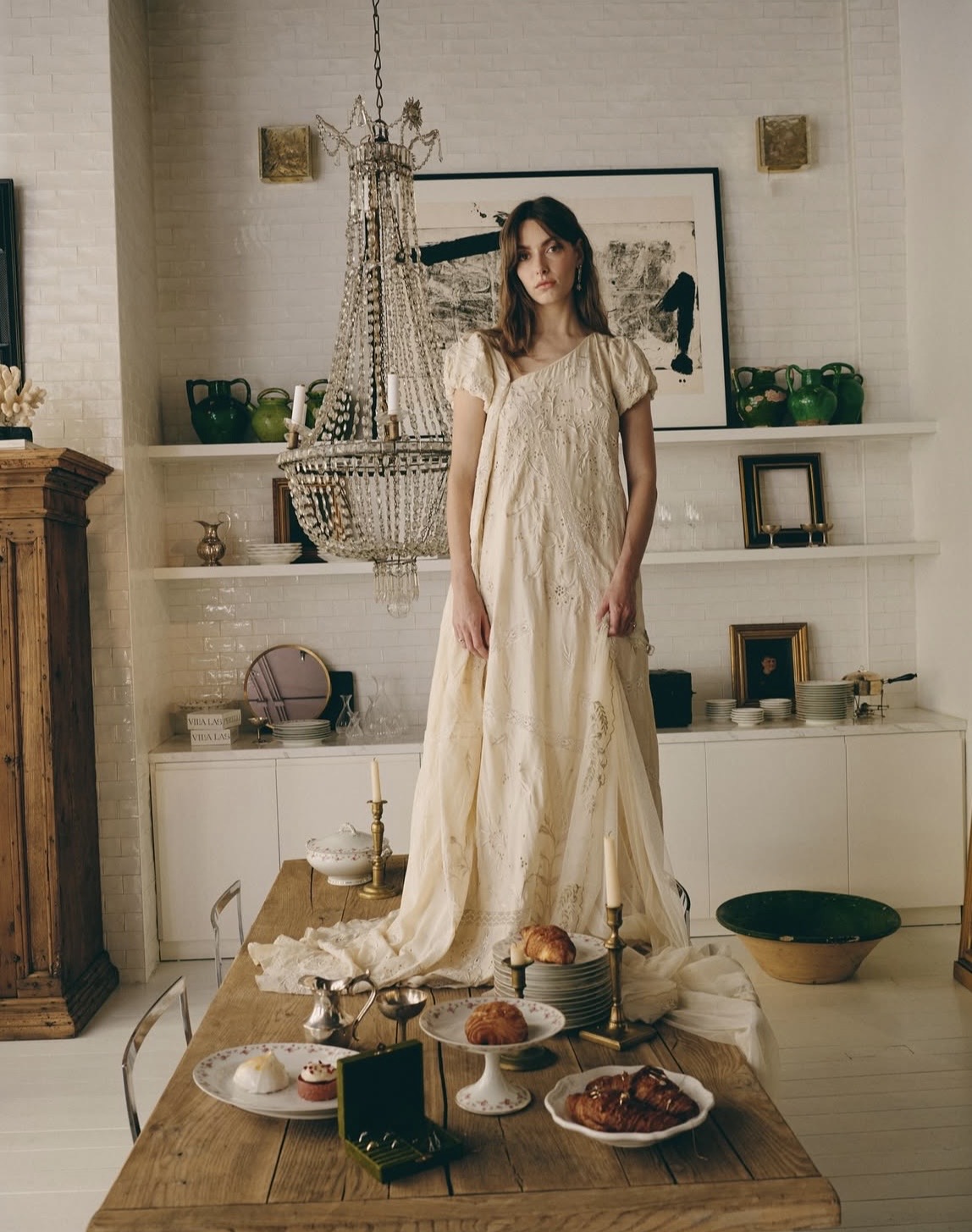 joyas vintage novia anillo pendientes antiqua