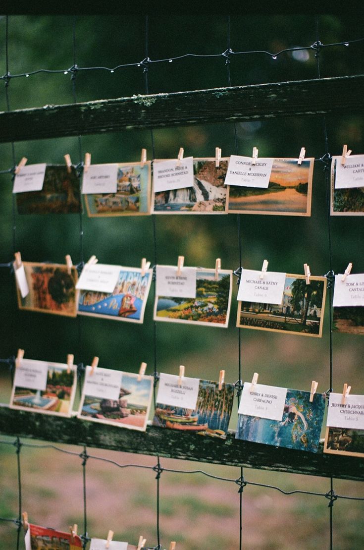 postal sitting seating plan invitados postales boda wedding