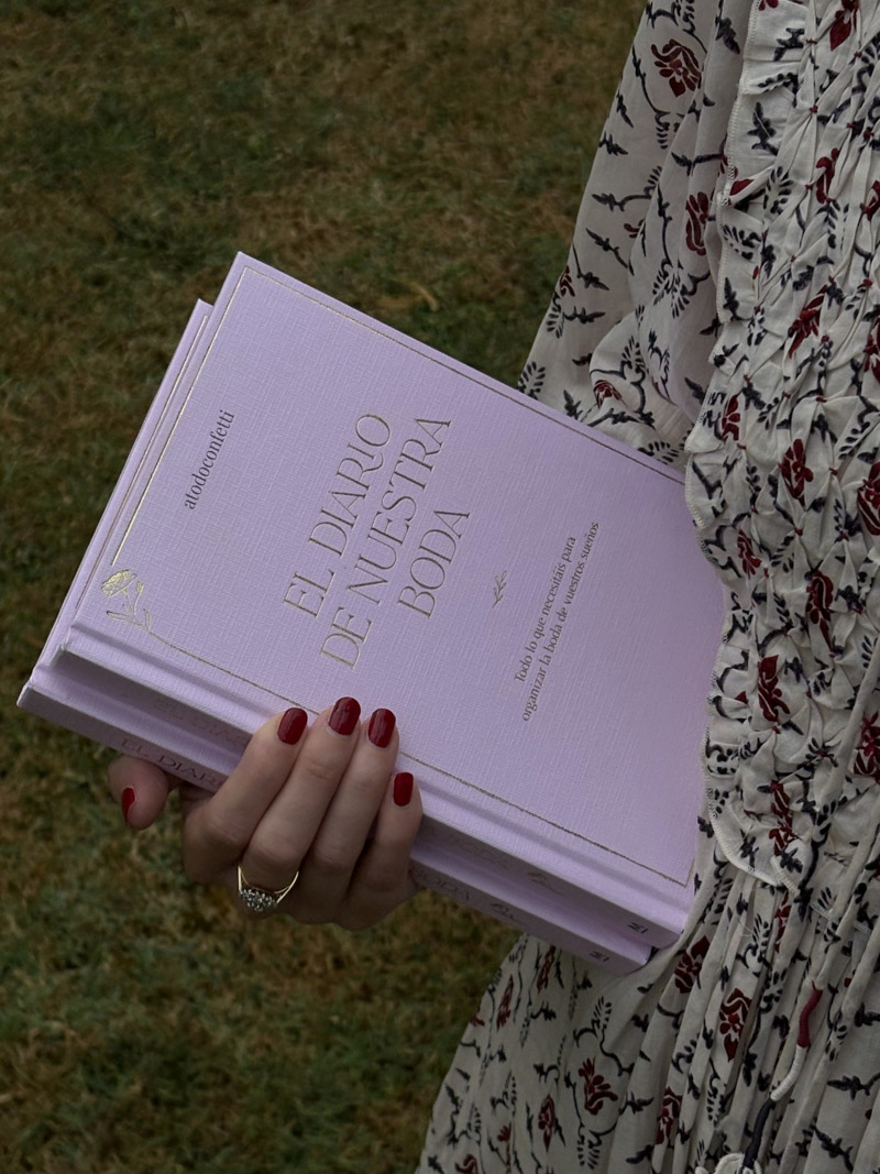 diario de nuestra boda agenda novia planificador organizador libro bodas wedding planner a todo confetti