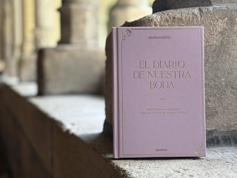 diario de nuestra boda agenda novia planificador organizador libro bodas wedding planner a todo confetti