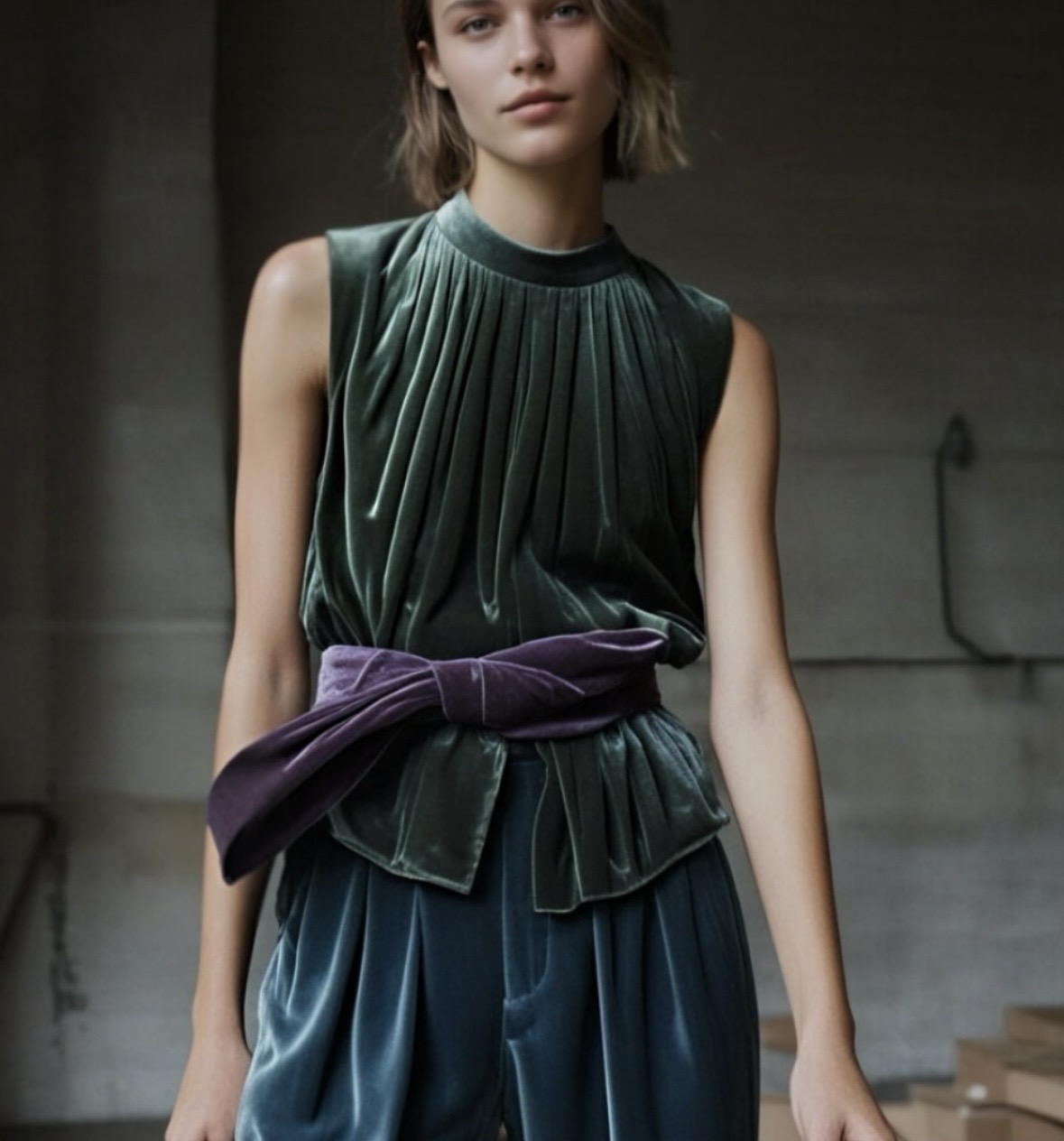 terciopelo look navidad vestido invitada boda blog a todo confetti cazando mariposas barcelona