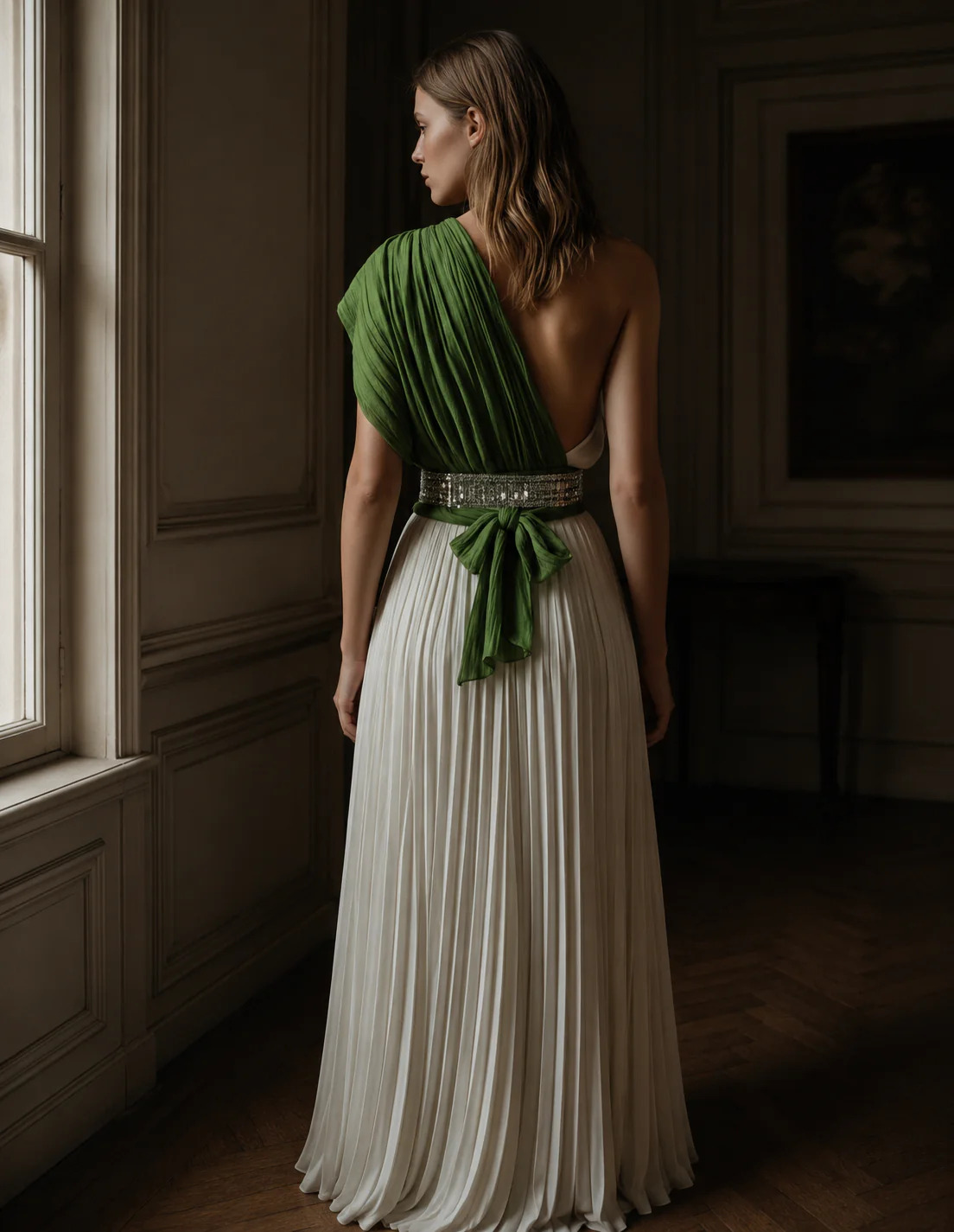 vestido largo invitada boda barcelona cazando mariposas elegante
