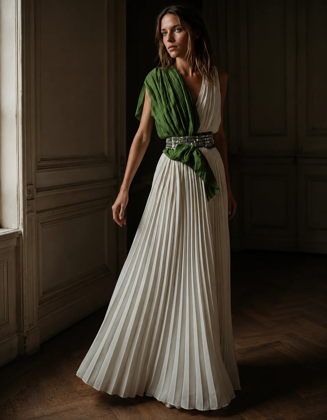 vestido largo invitada boda barcelona cazando mariposas elegante