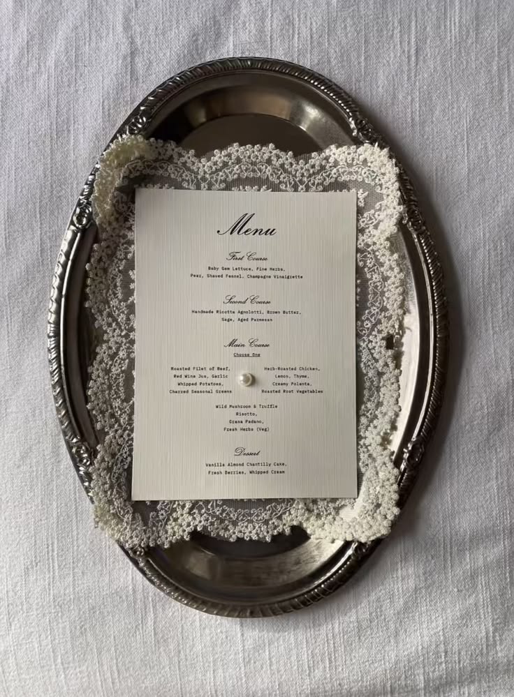 bandeja plata decoracion bodas